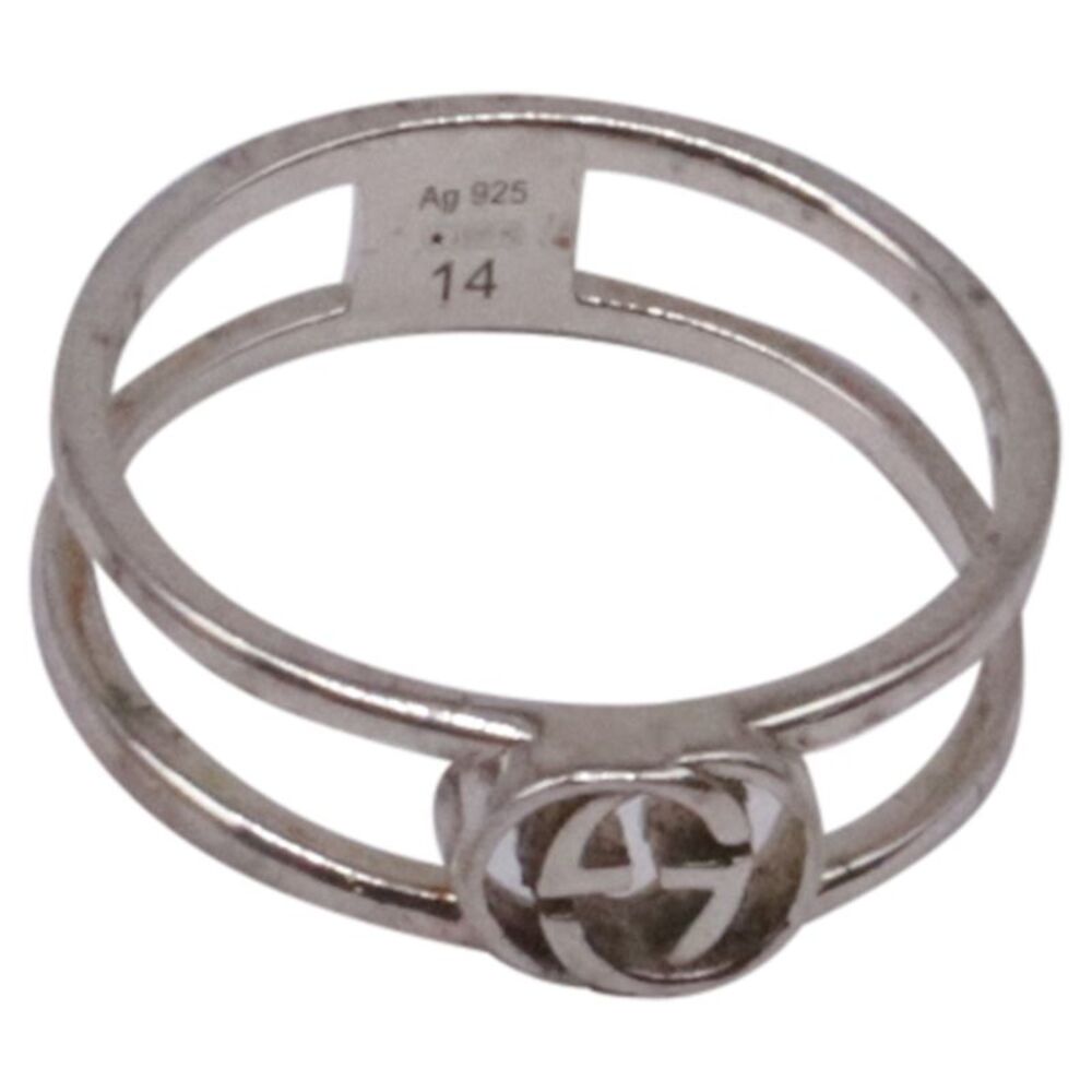 Gucci Double G Ring in Silver Metal